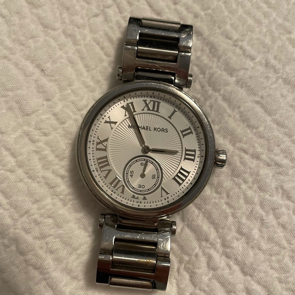 Michael Kors silver watch